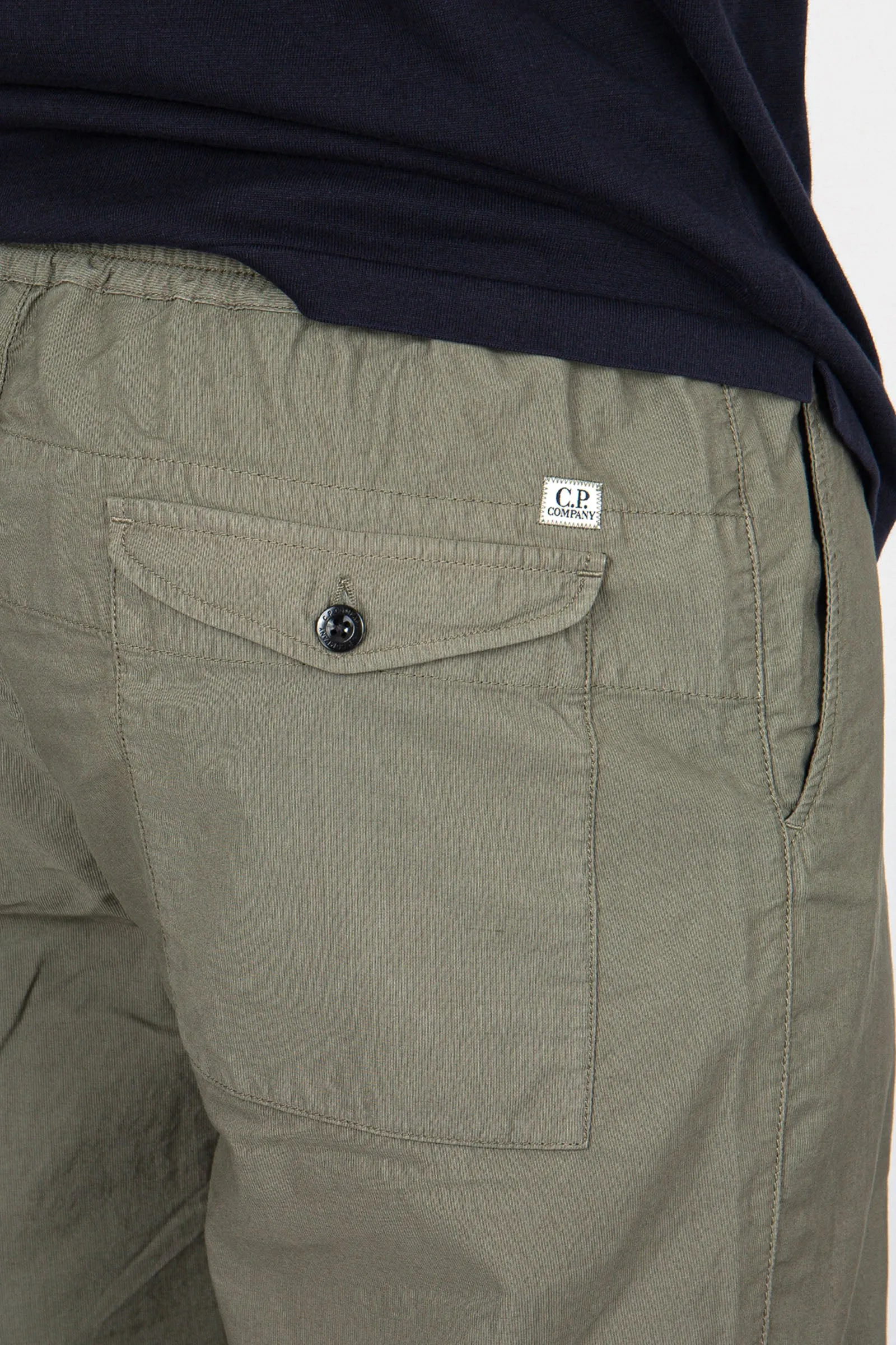 C.P. Company Pantalone Cargo Cotone Verde Militare