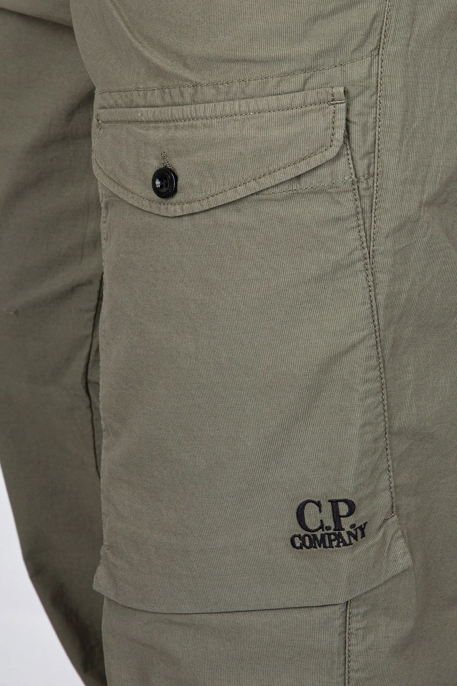 C.P. Company Pantalone Cargo Cotone Verde Militare