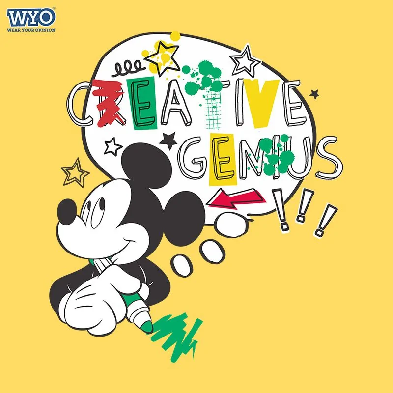 Creative Genius Mickey Kids T-Shirt