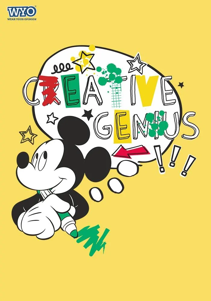 Creative Genius Mickey Kids T-Shirt