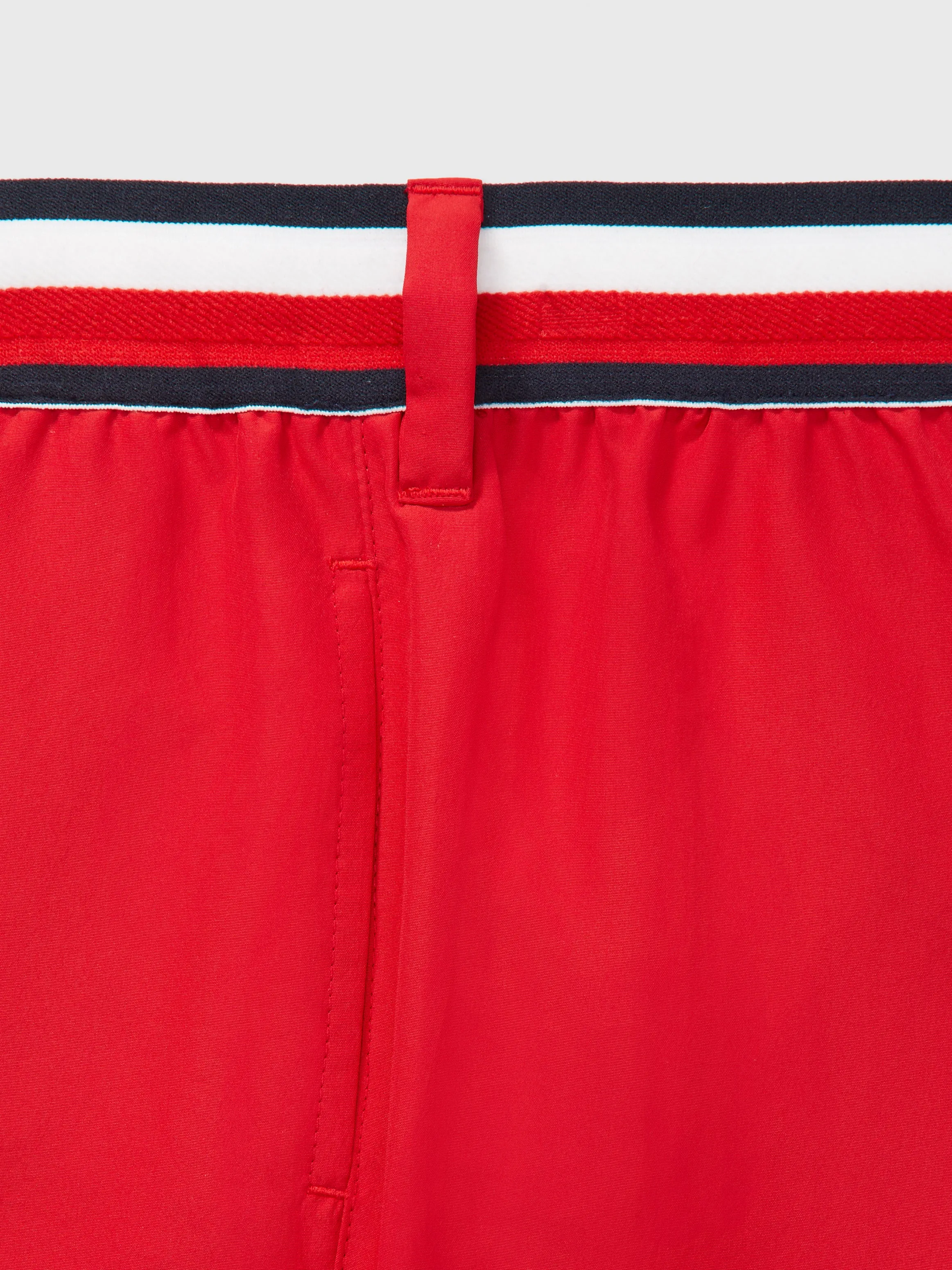 Drawstring Archive Swim Trunks (Kids) - Primary Red