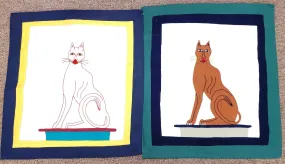 Egyptian Cat Pillow Cases