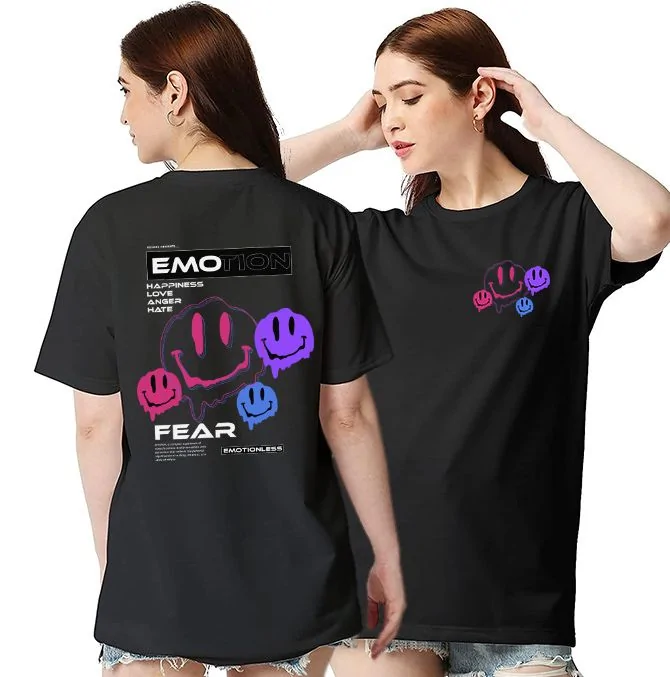 Emotional Fear Women Oversized T-Shirt