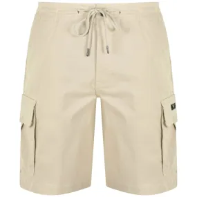 Emporio Armani Cargo Bermuda Shorts Beige