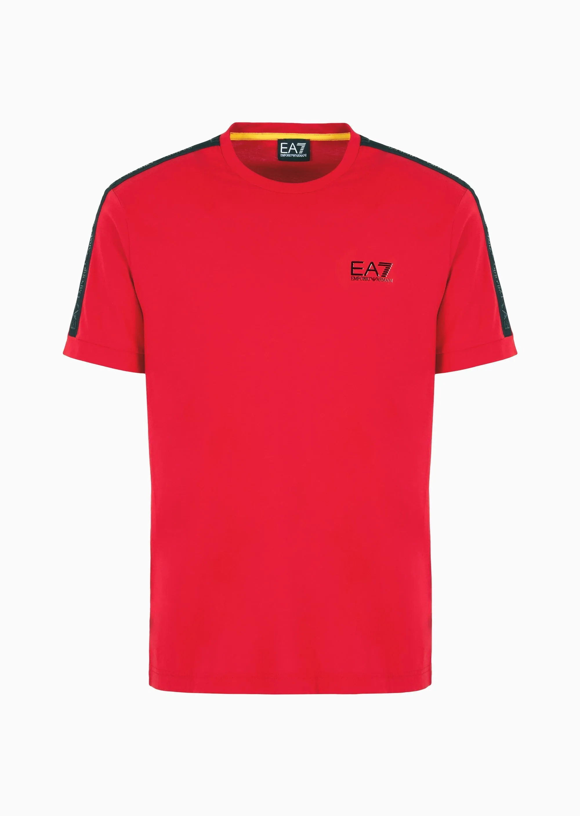 EMPORIO ARMANI  |Crew Neck Street Style Plain Cotton Short Sleeves Logo