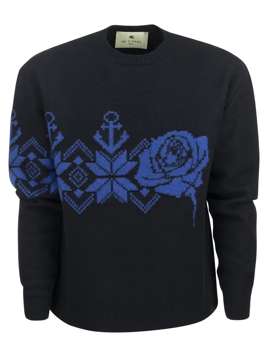 ETRO    Etro Inlaid Jacquard Jumper