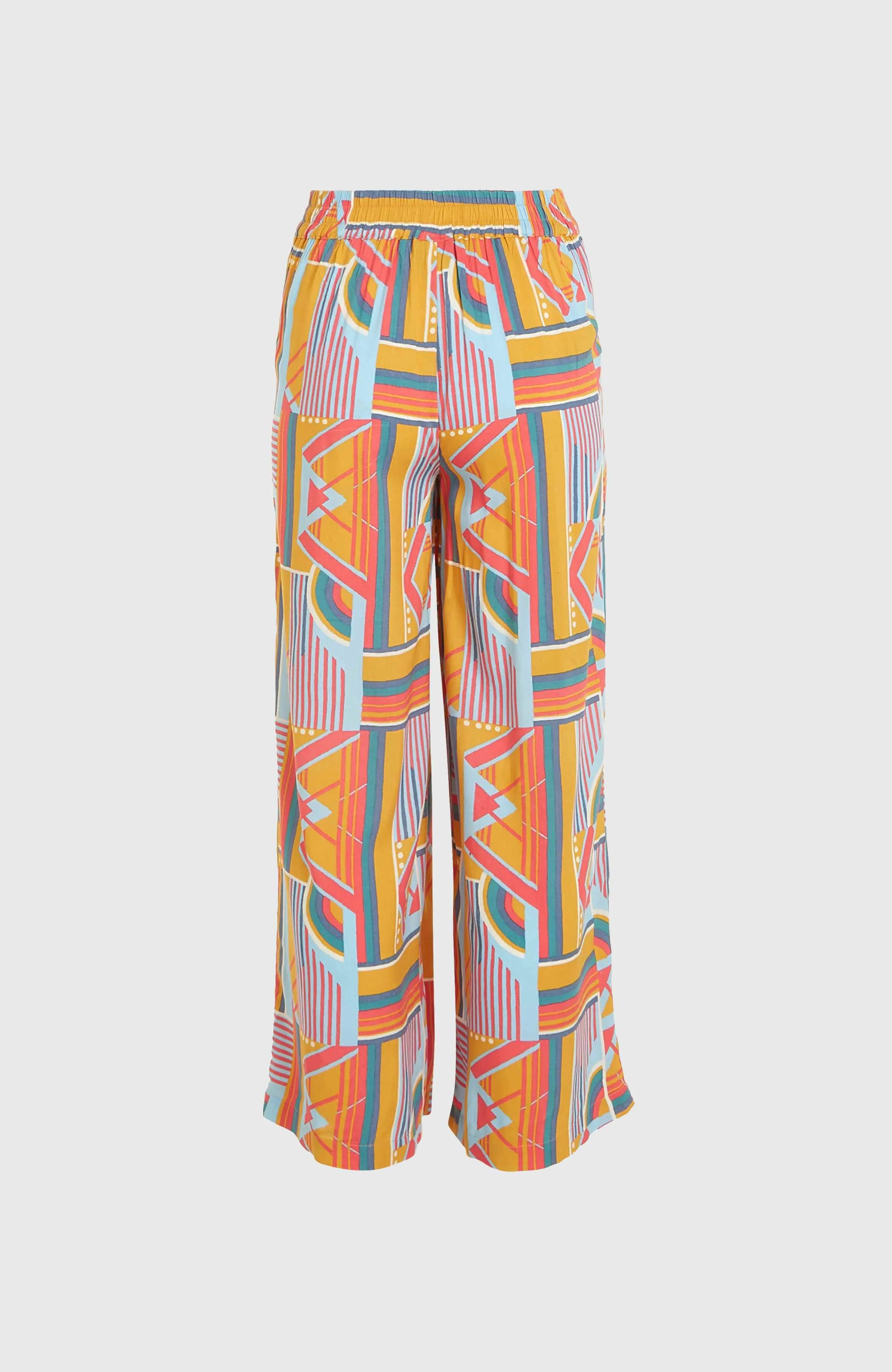 Farrah Women Of The Wave Woven Pants | Yellow Art Geo