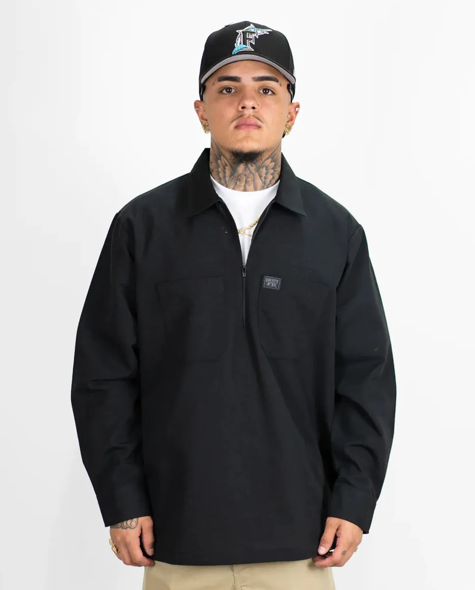 FB County Long Sleeve Zip Shirt