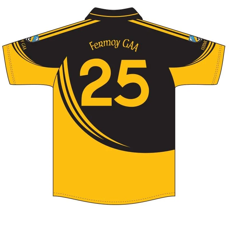 Fermoy GAA Kids' Jersey (Black) 