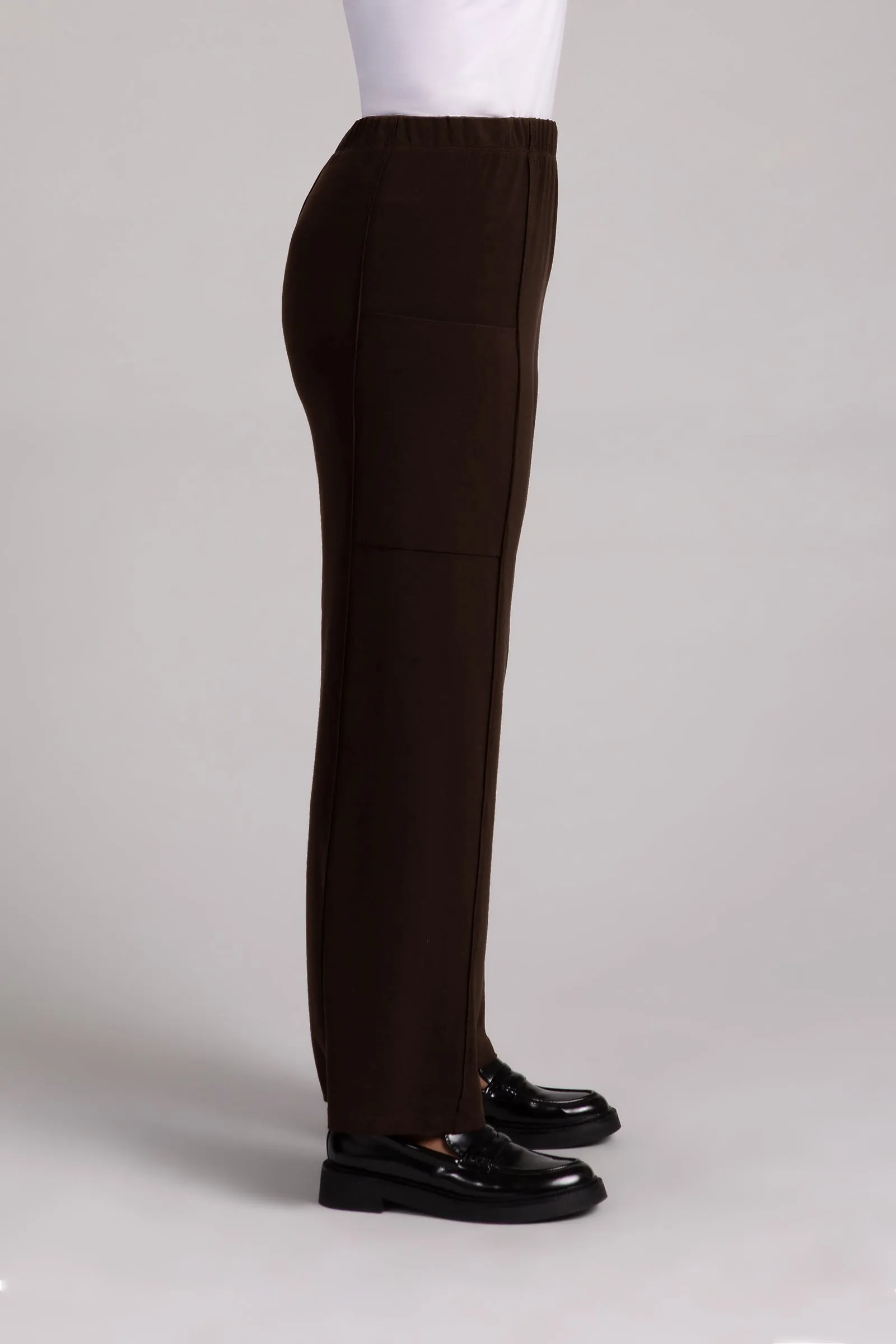 Flounce Relaxed Cargo Pant | Chocolate