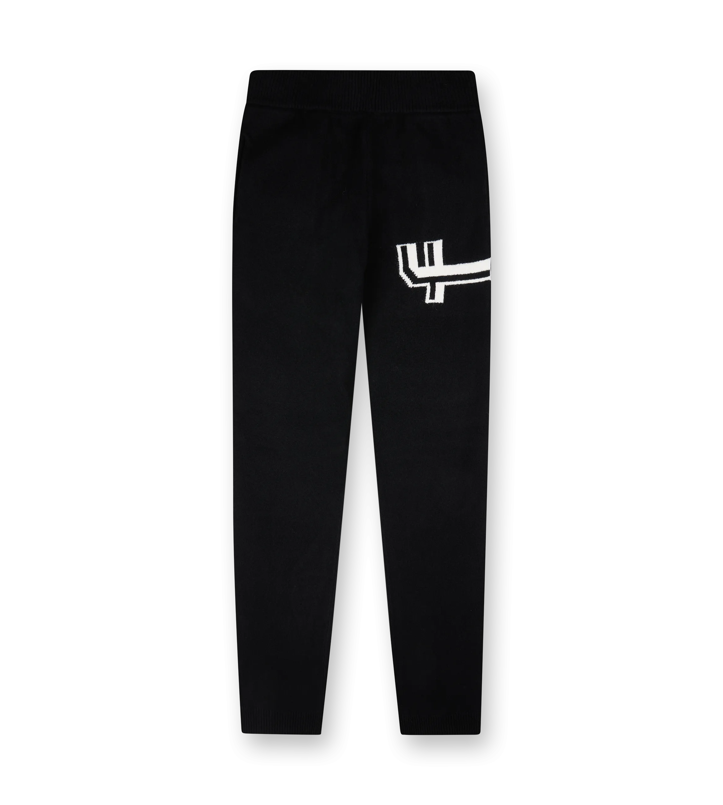 FOUR    Knitted Pants Black