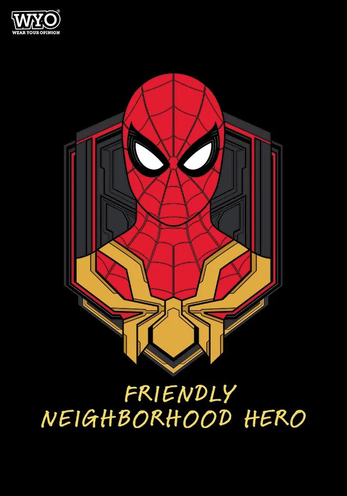 Friendly Neighbourhood Hero Kids T-Shirt