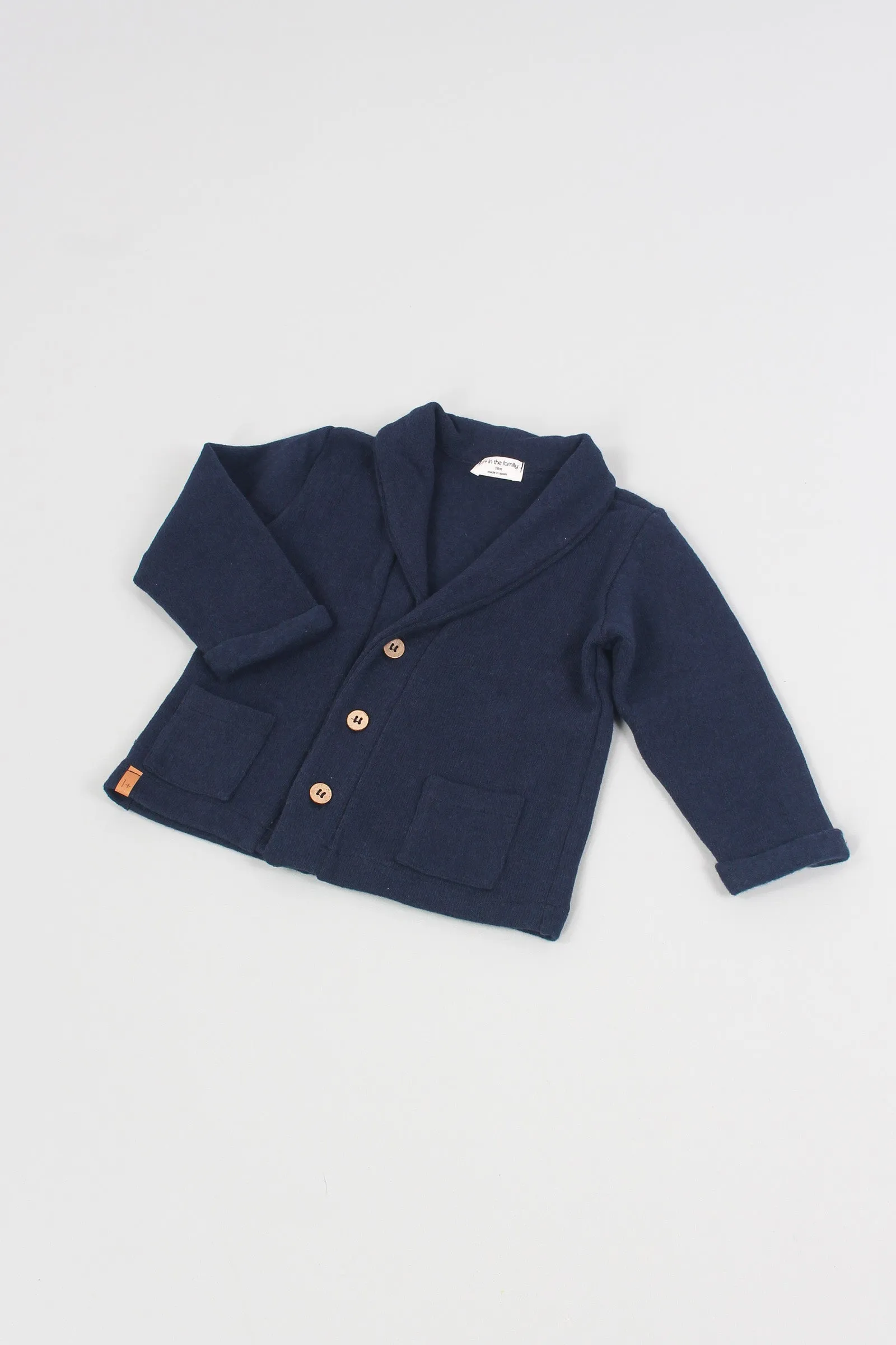 Giacca Caldo Cotone Navy