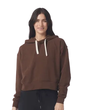 Glyder Vintage Oversized Cropped Hoodie