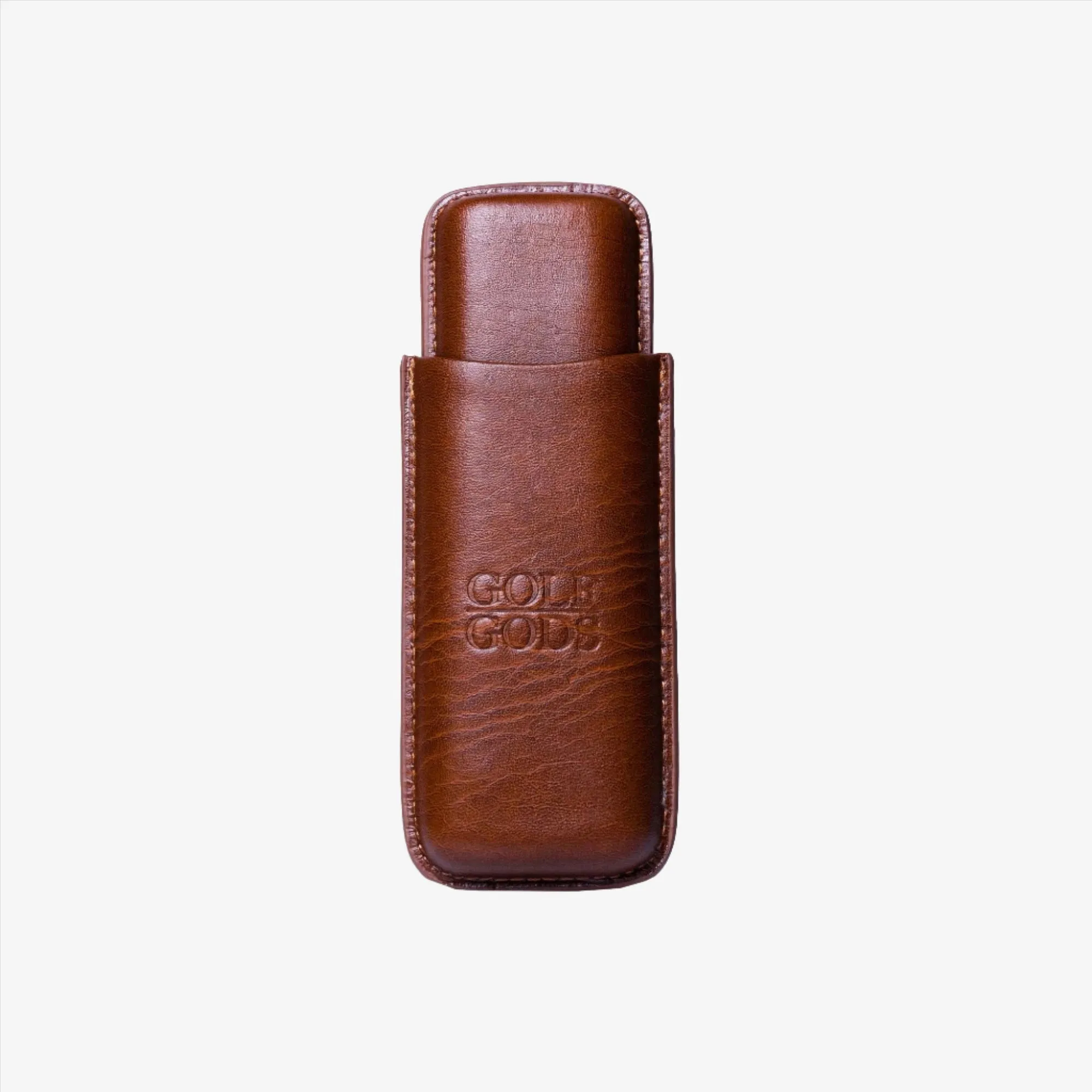 Golf Gods - Leather Cigar Pouch - 2 Cigars