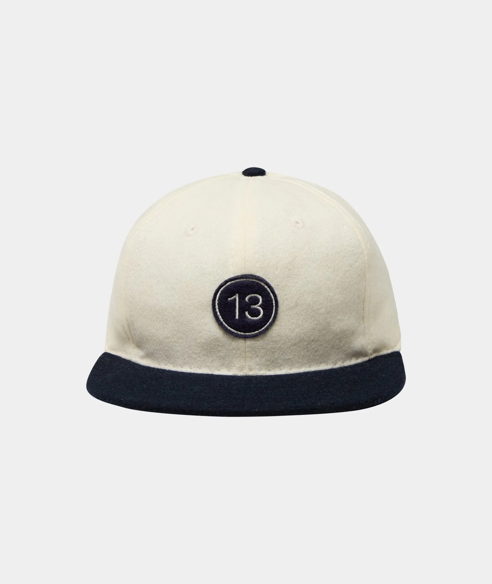 GP x EBBETS FIELD FLANNELS - Creme/Navy Wool