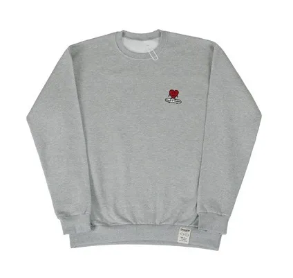 GRAVER  |[GRAVER]★HEART BOARD EMBROIDERY SWEATSHIRT