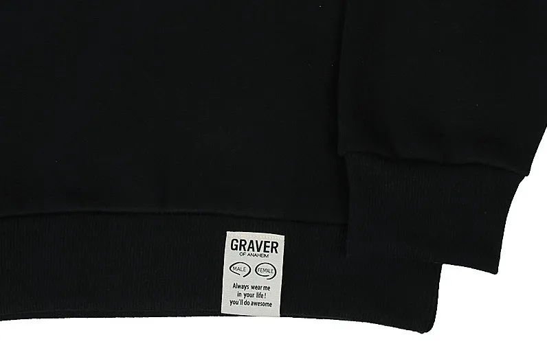 GRAVER  |[GRAVER]★HEART BOARD EMBROIDERY SWEATSHIRT