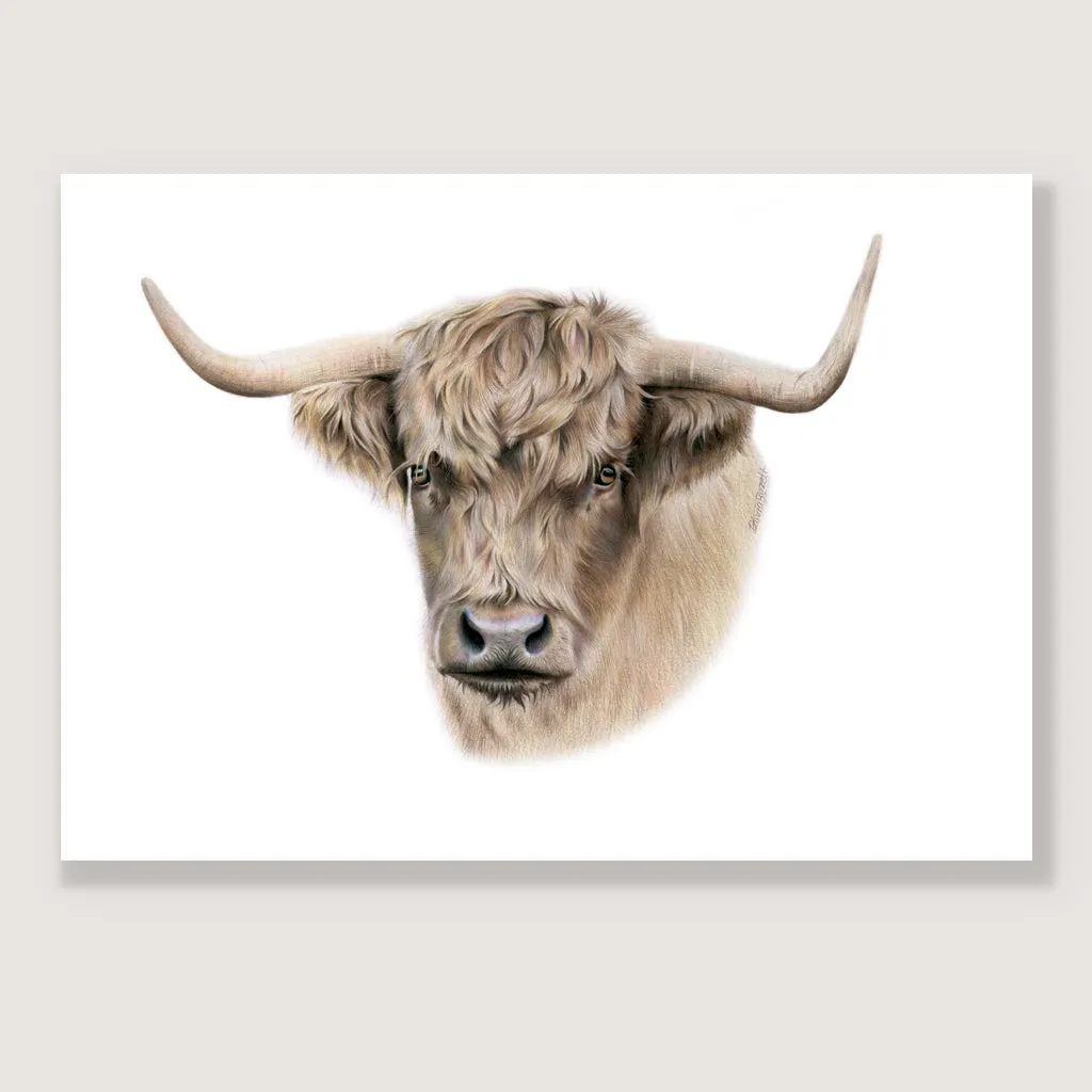 Highland Cow Print