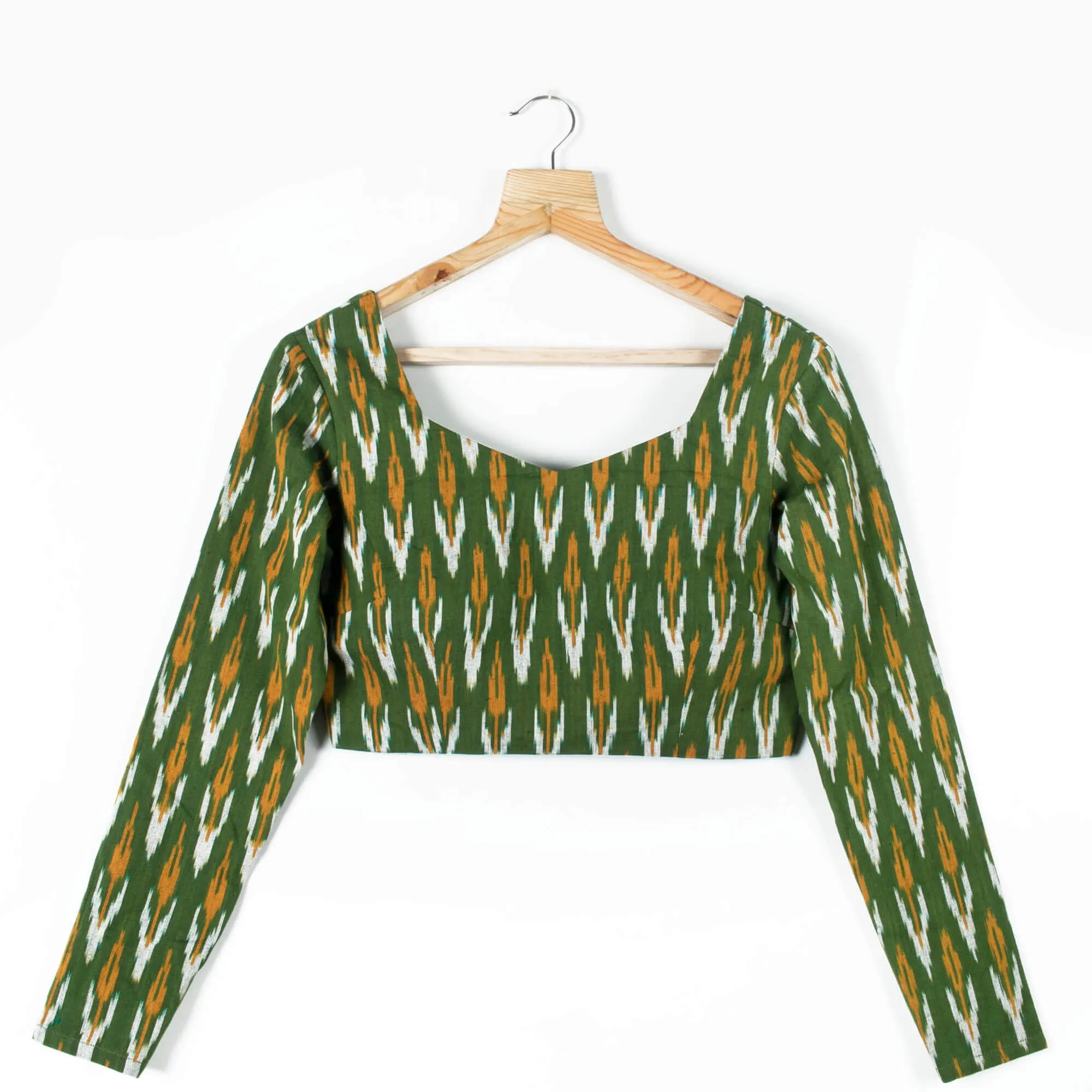 Ikat Cotton Blouse