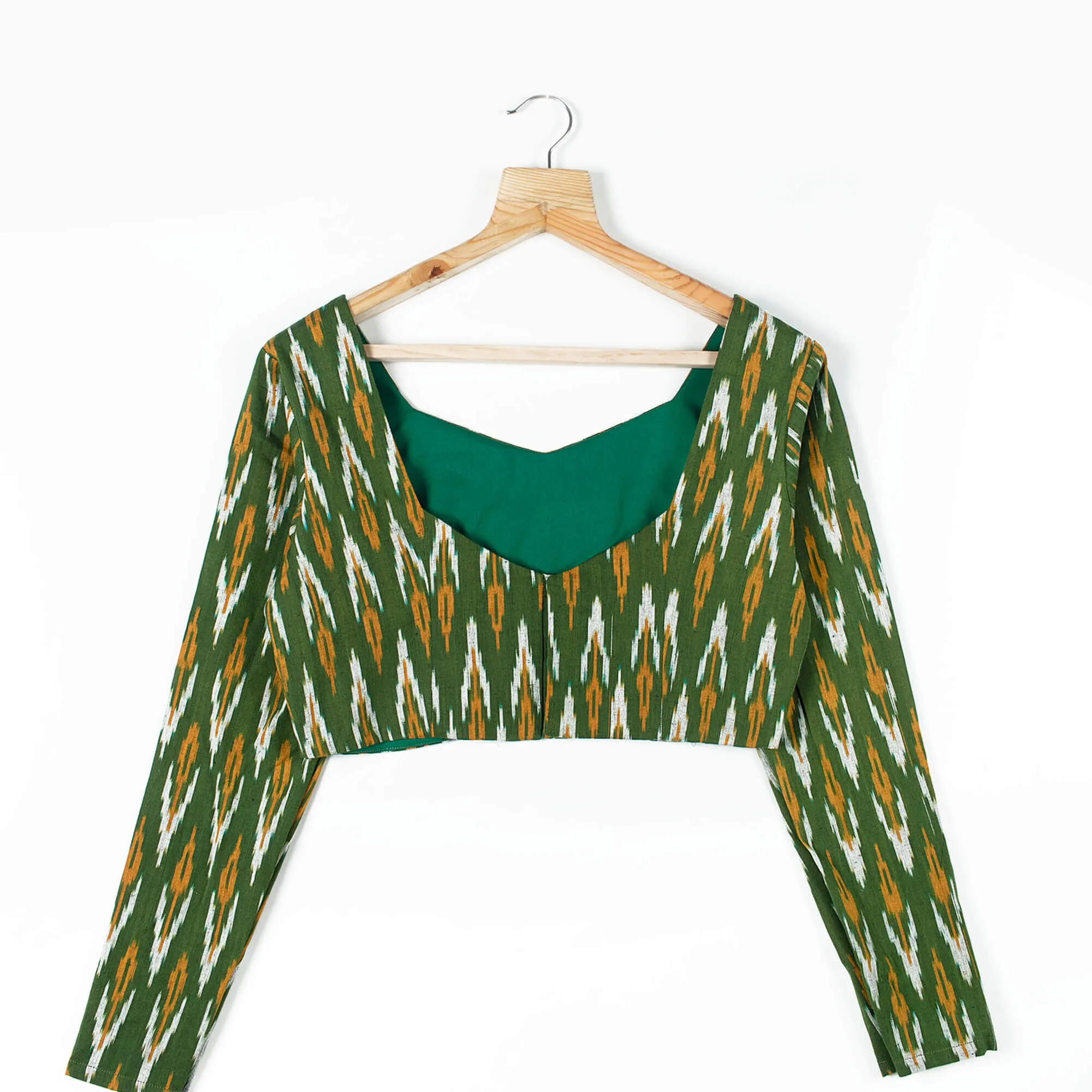 Ikat Cotton Blouse