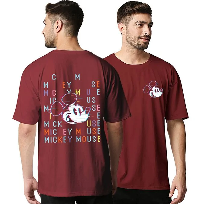 Illusion Mickey Oversized T-Shirt