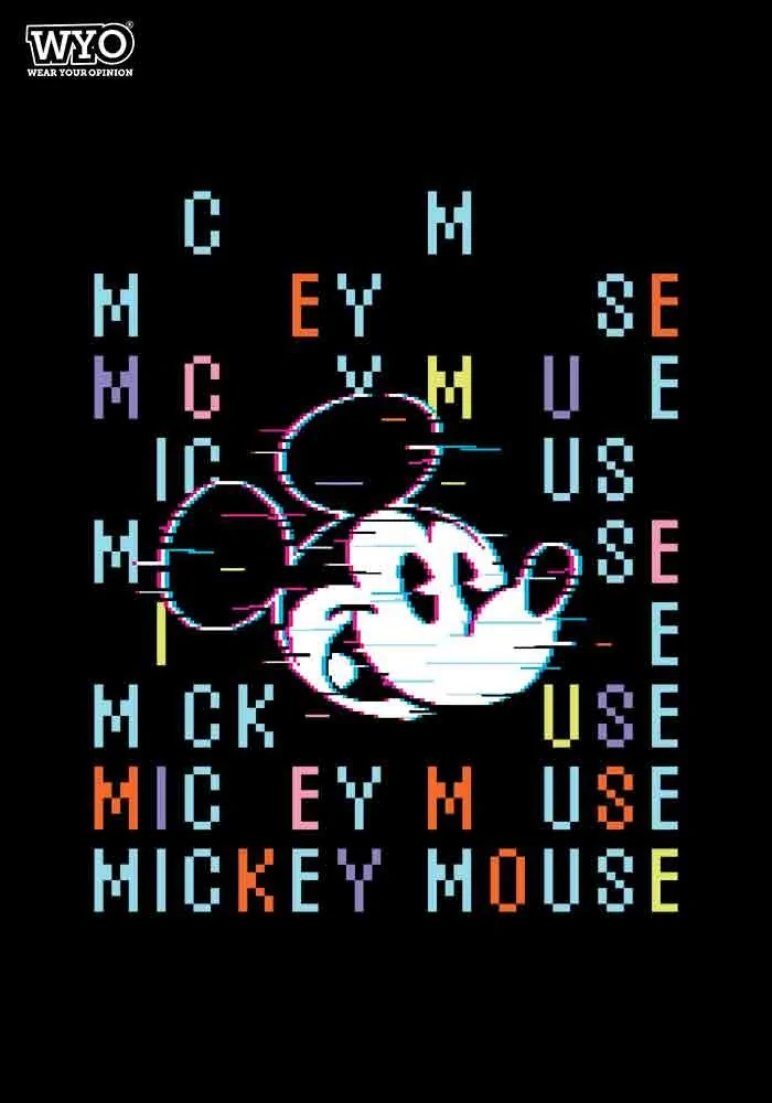 Illusion Mickey Oversized T-Shirt