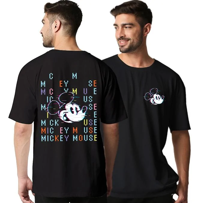 Illusion Mickey Oversized T-Shirt