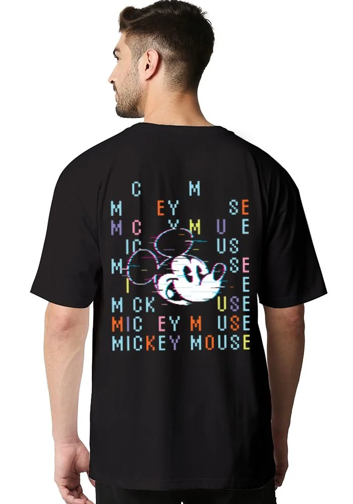 Illusion Mickey Oversized T-Shirt