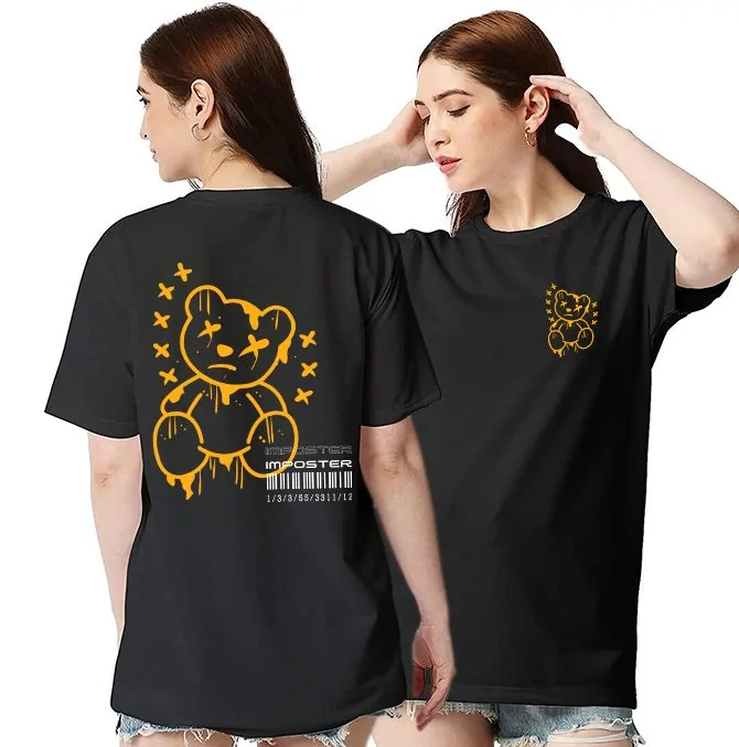 Imposter Bear Women Oversized T-Shirt