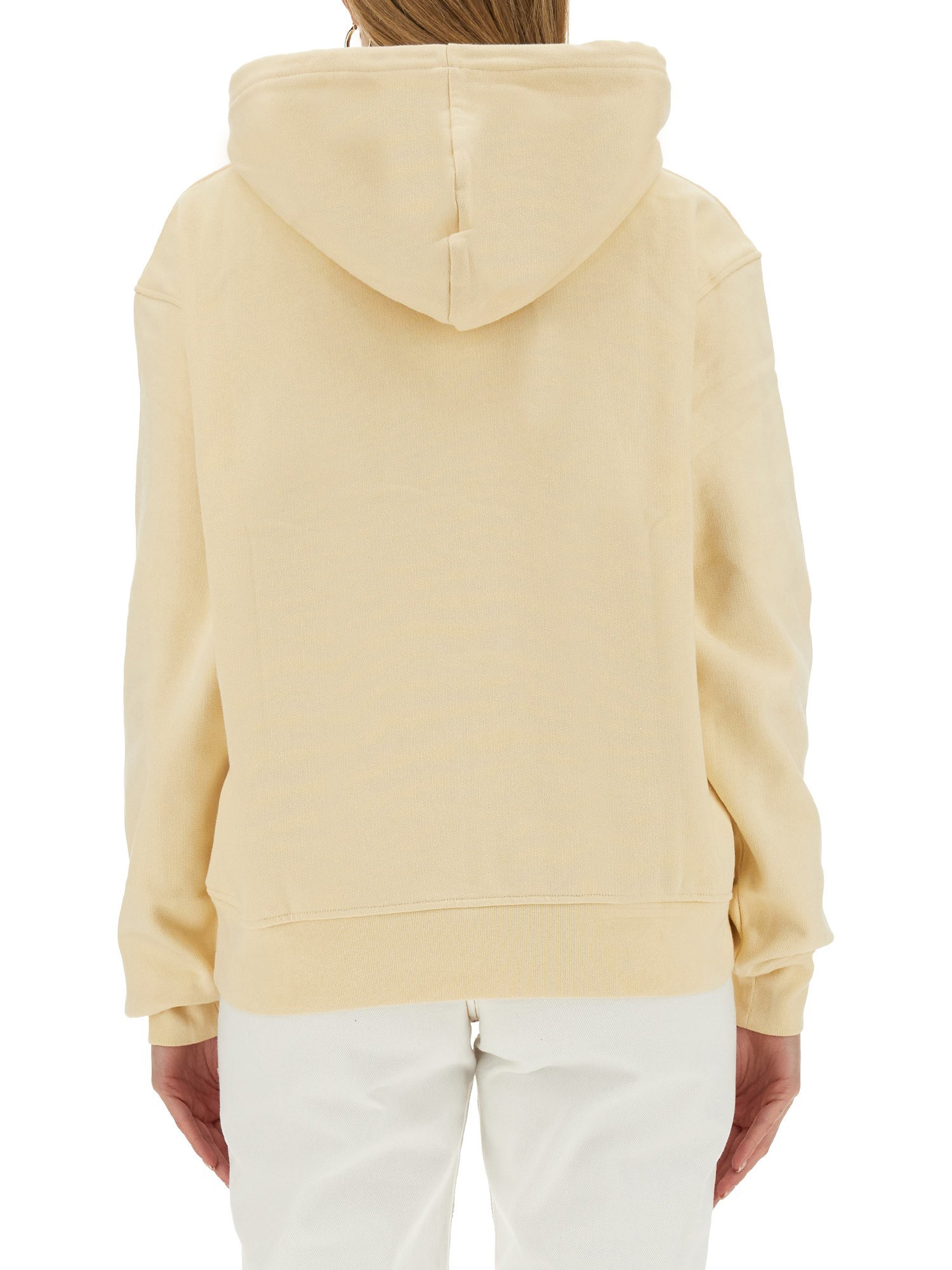 JACQUEMUS    COTTON SWEATSHIRT WITH LOGO