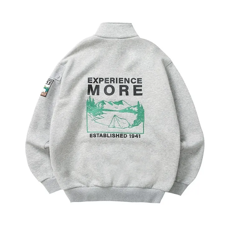 JEEP  |Unisex Street Style Logo Sweatshirts