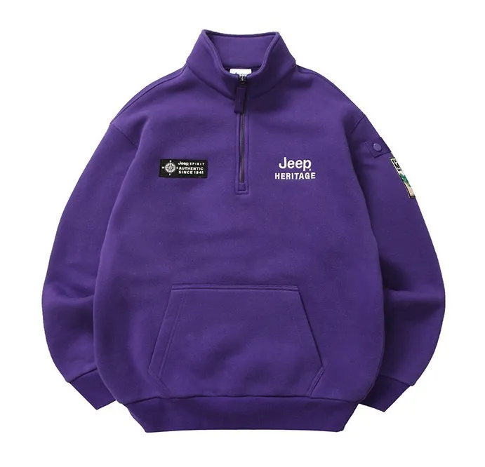 JEEP  |Unisex Street Style Logo Sweatshirts