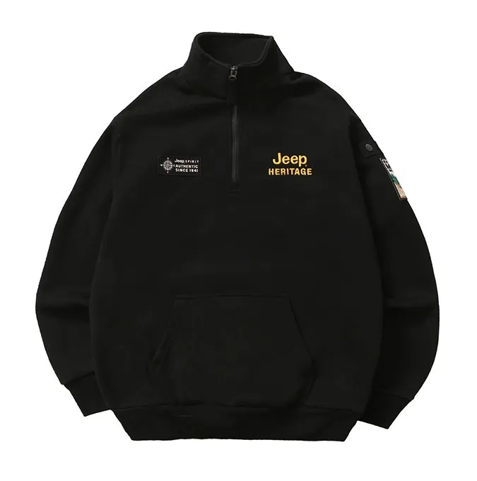 JEEP  |Unisex Street Style Logo Sweatshirts