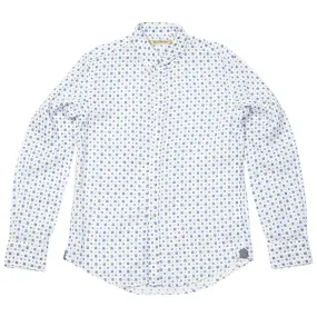 Journal Standard Linen Print ShirtWhite