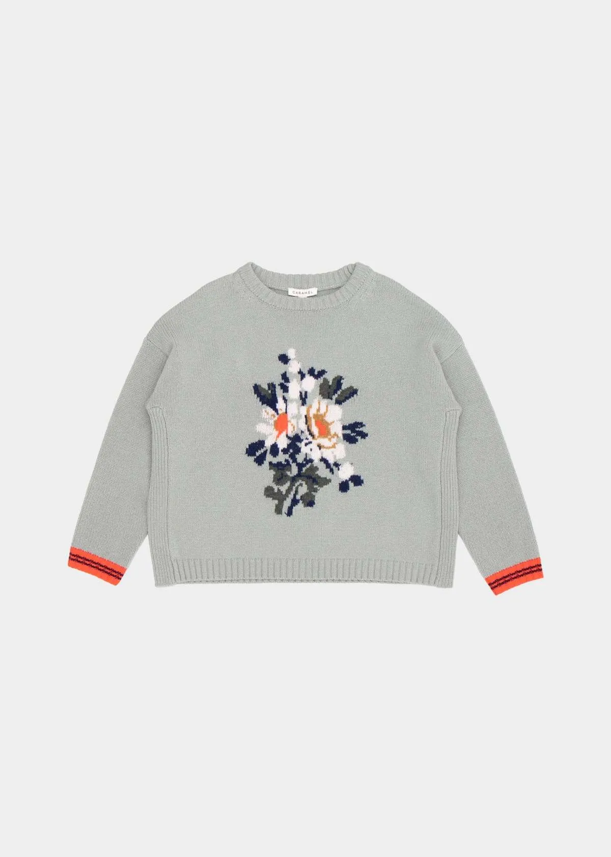 Kids Caramel DENA INTARSIA KIDS JUMPER - Multi