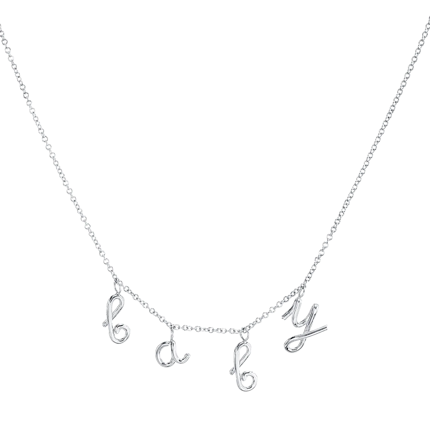 Kids Mini Letter Baby Necklace