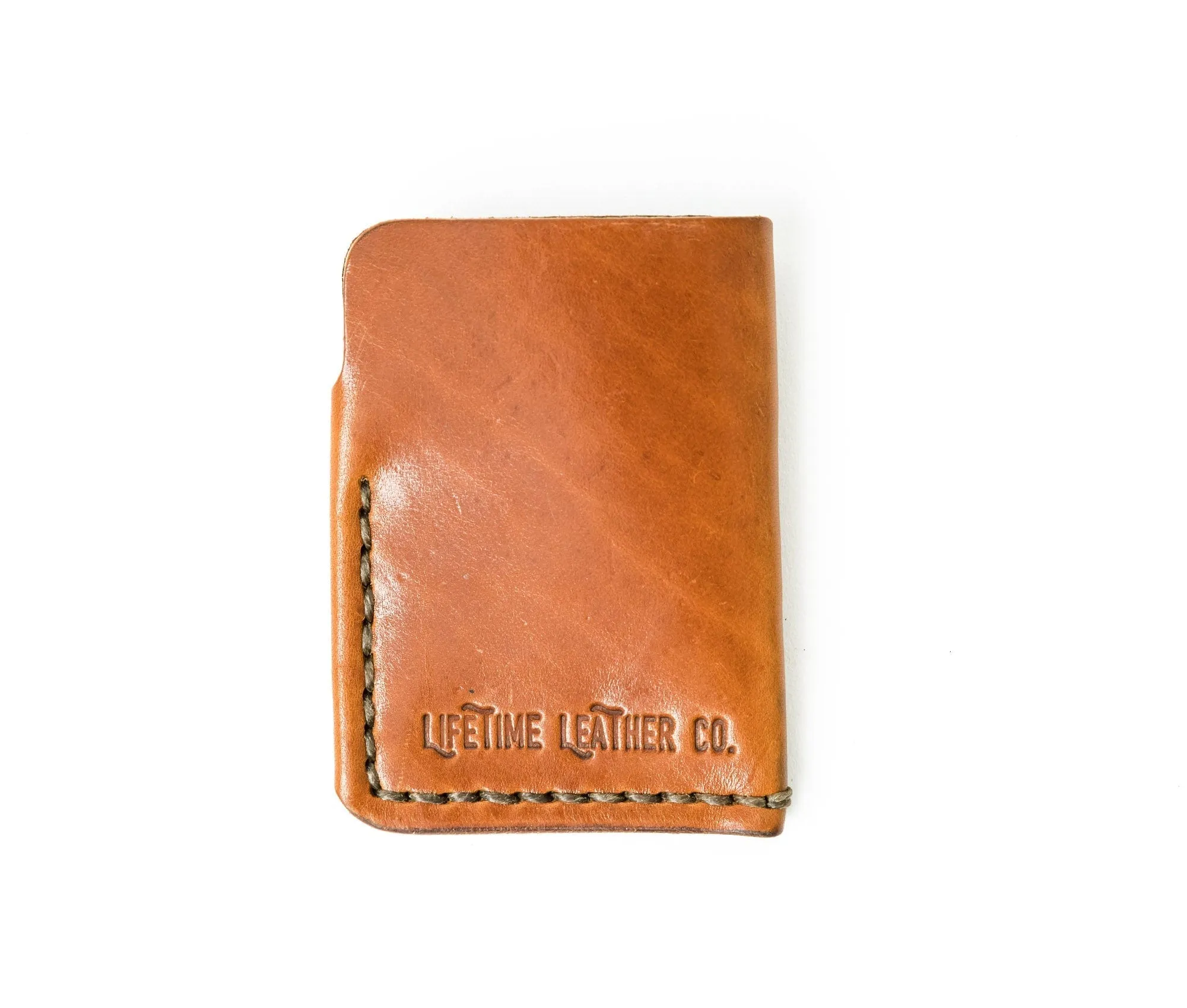 Lifetime Leather Co Men's Tall Minimalist Leather Wallet