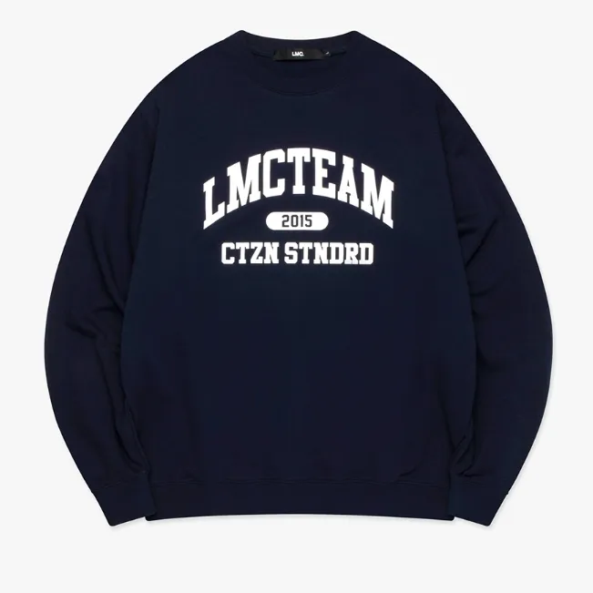 LMC  |Crew Neck Unisex Street Style U-Neck Long Sleeves Plain