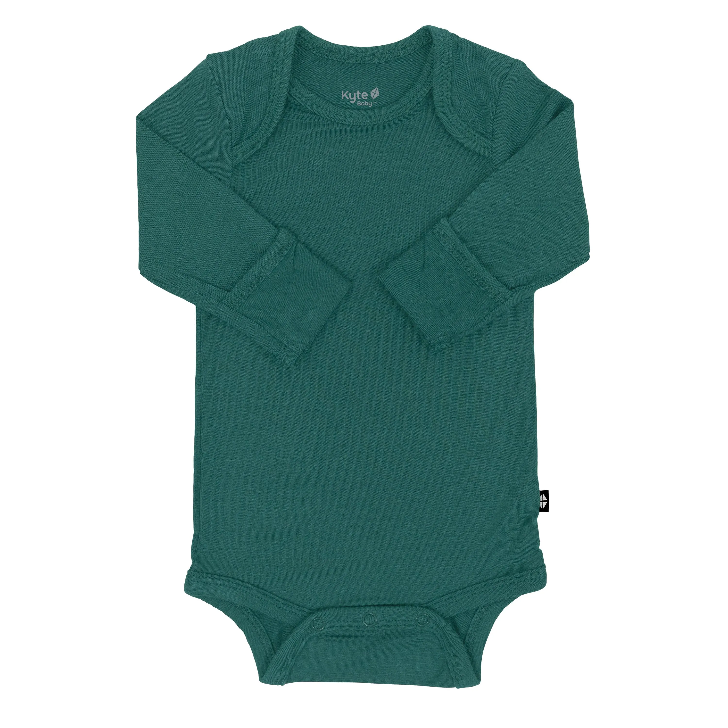 Long Sleeve Bodysuit in Emerald