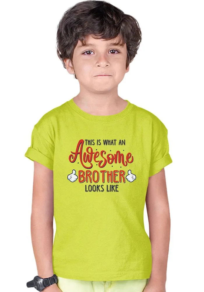 Look Like Brother Kids T-Shirt