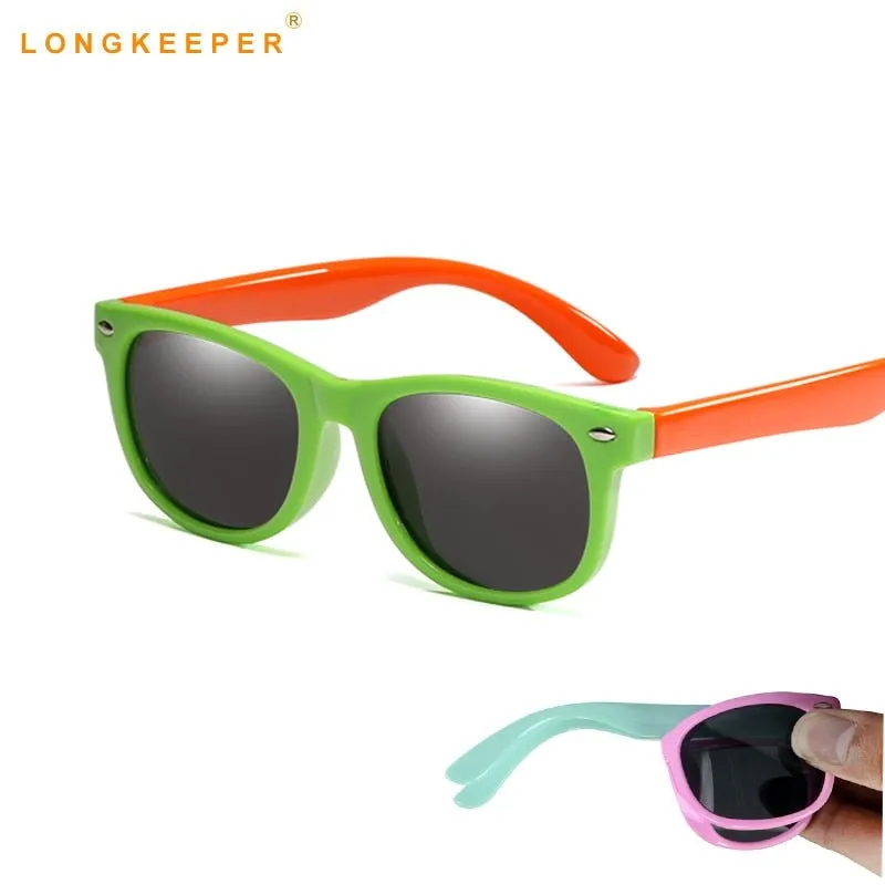 Lunettes de soleil souples et polarisées pour enfants (1-12 ans) Long Keeper - C-KPR01