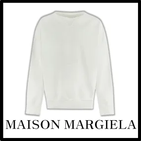 Maison Margiela  |Unisex Street Style Logo Designers Sweatshirts