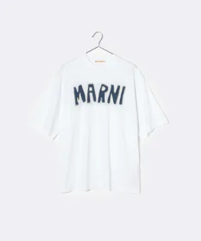 MARNI  |Unisex U-Neck Plain Cotton Short Sleeves Logo Designers