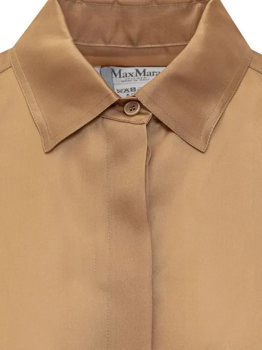 MaxMara  |Silk organza shirt