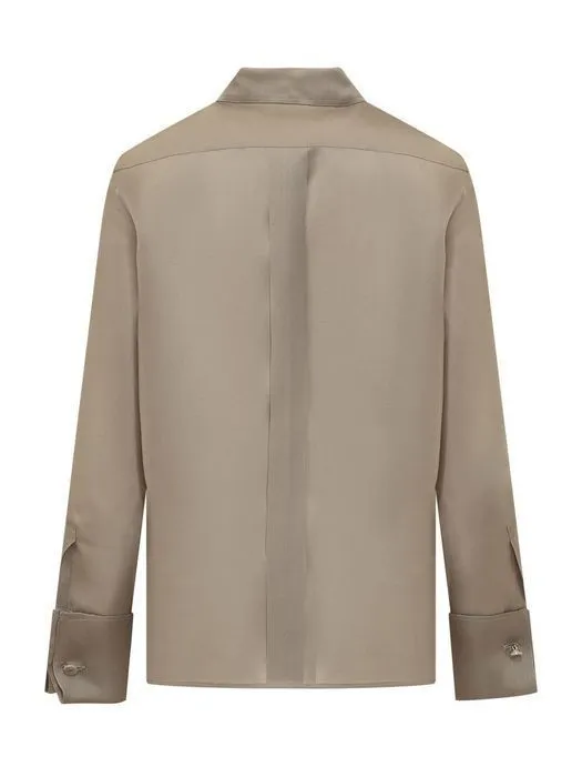 MaxMara  |Silk organza shirt