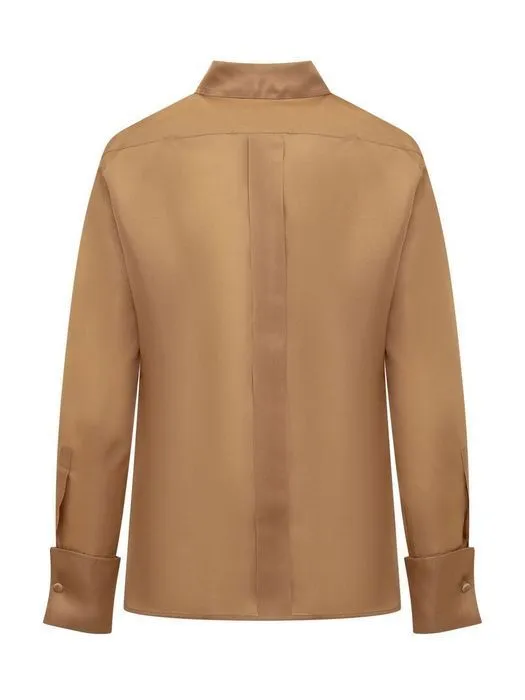 MaxMara  |Silk organza shirt