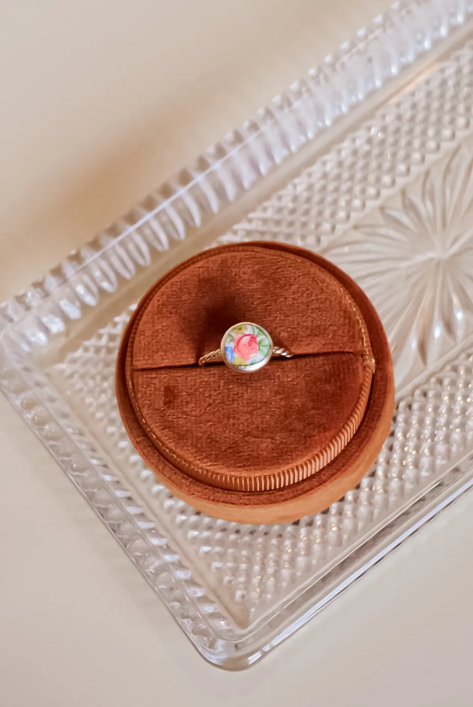 Meadows Vintage Floral Ring