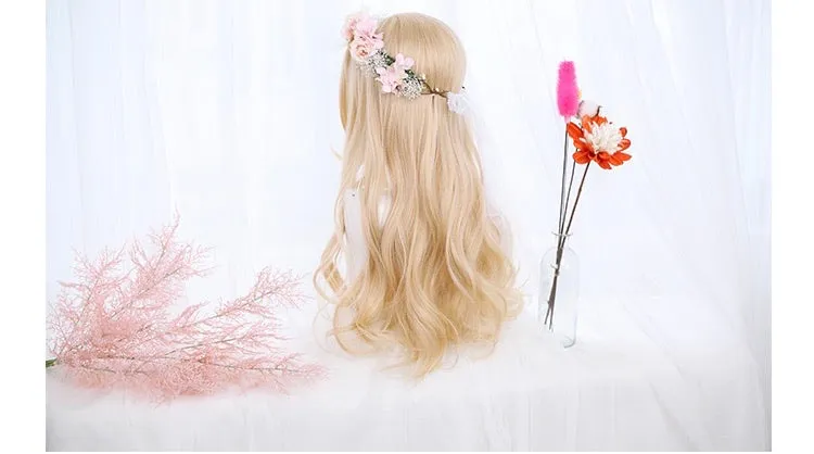 Miss Betsy blonde long hair wigs