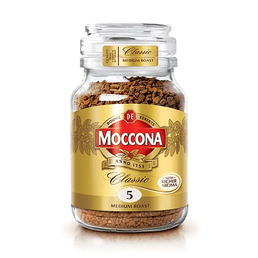 Moccona Classic Instant Coffee Medium Roast 200G Jar 6 Pack BULK